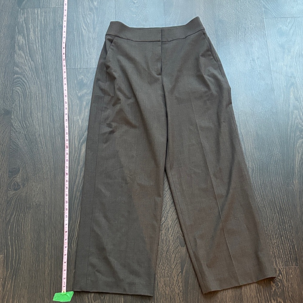Theory Espresso Grey-Brown Fabric